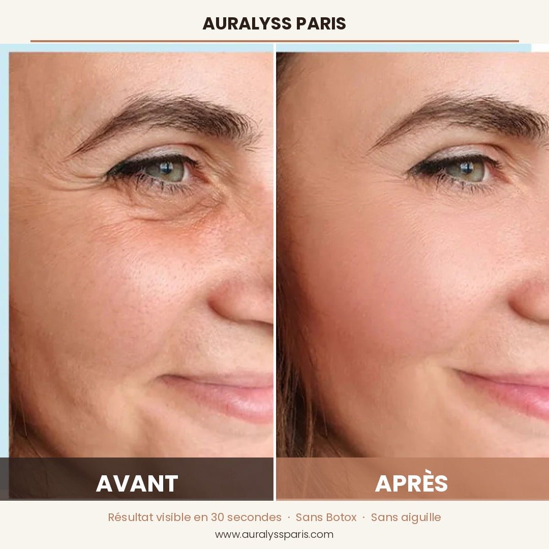 Démonstration effet liftant immédiat visage